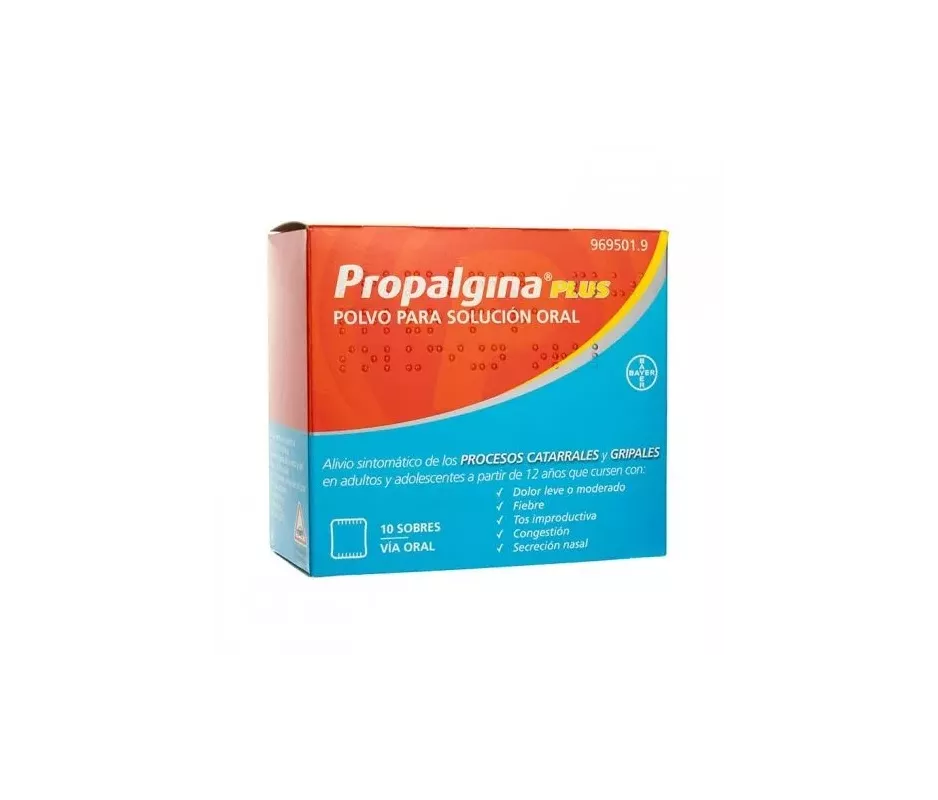 Propalgina Plus 10 Sobres Polvo Solucion Oral