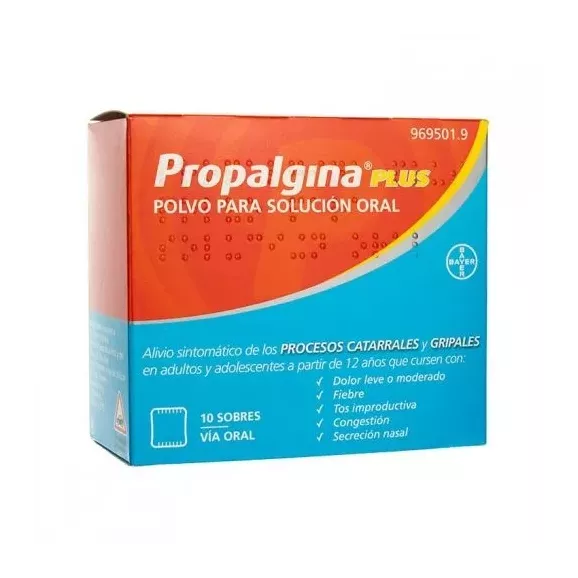 Propalgina Plus 10 Sobres Polvo Solucion Oral