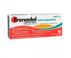 Descongestionante Frenadol 16 Cápsulas