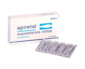 Apirital Crianças 250 Mg 5 Supositórios