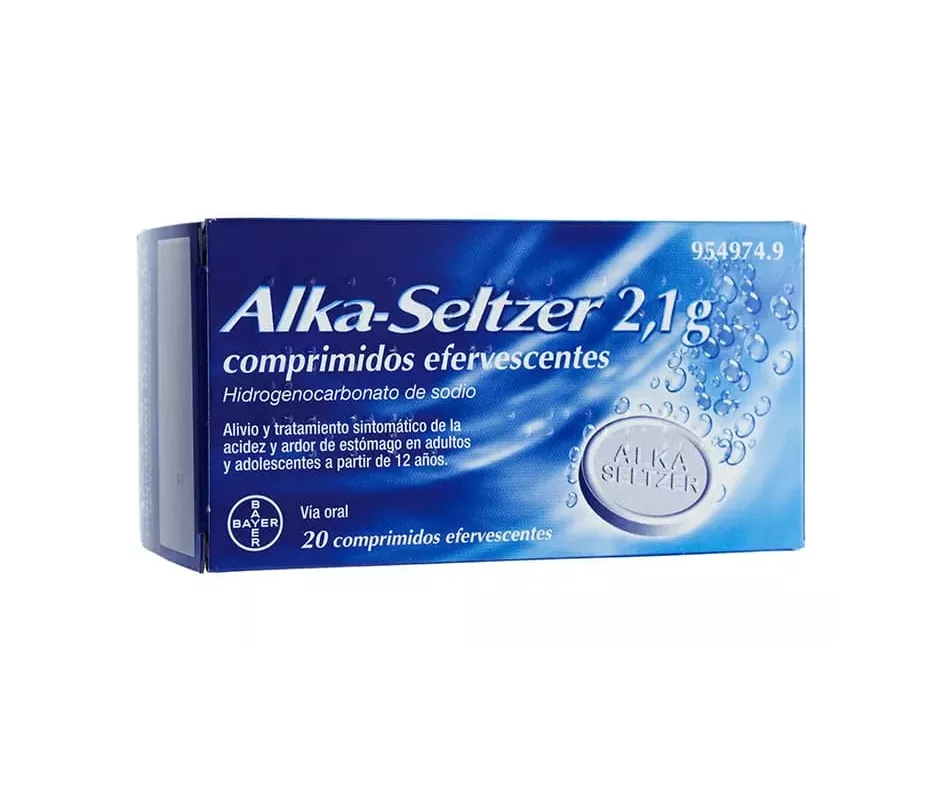 Alka-Seltzer 2.1 G 20 Comprimidos Efervescentes