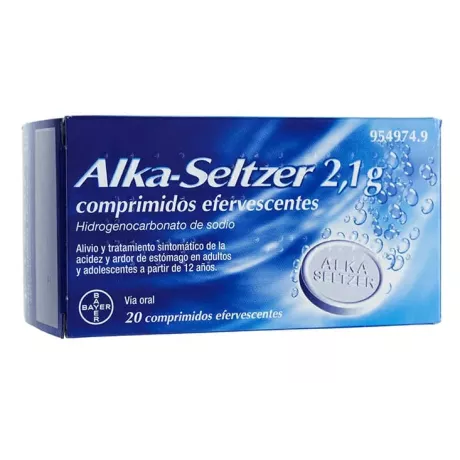 Alka-Seltzer 2.1 G 20 Comprimidos Efervescentes