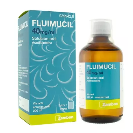 Fluimucil 40 Mg/Ml Solucion Oral 200 Ml