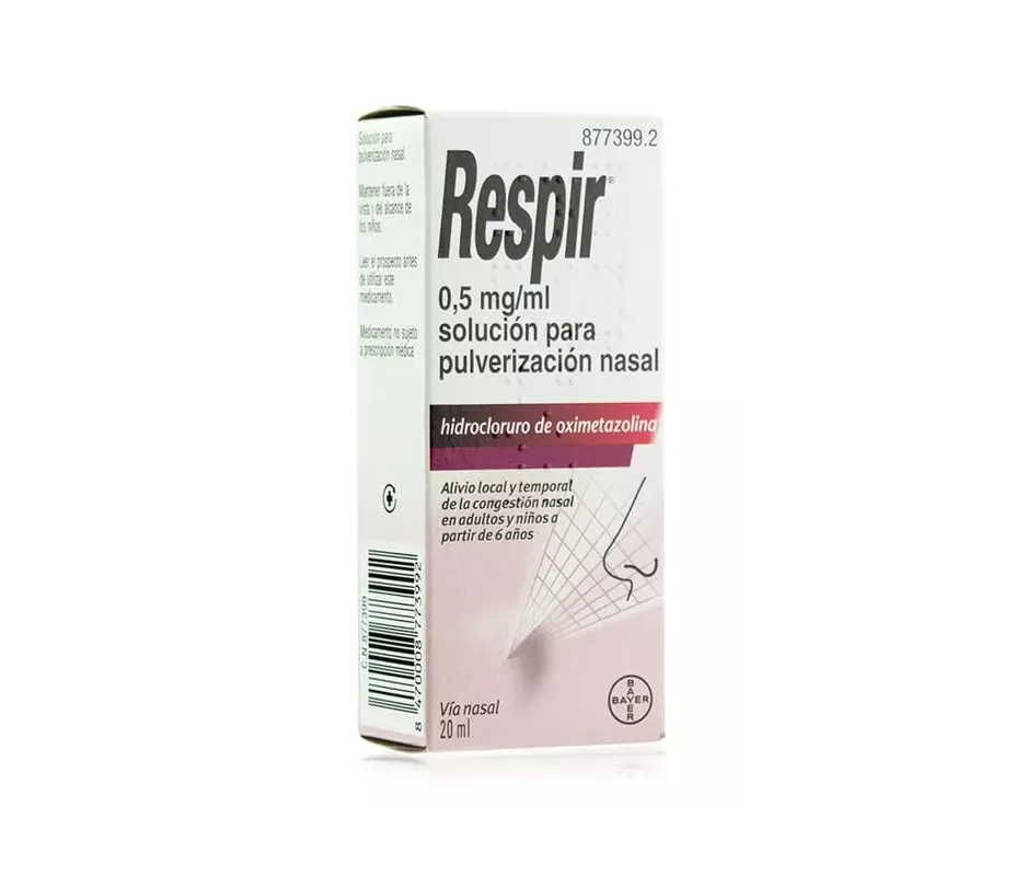 Respir 0.5 Mg/Ml Nebulizador Nasal 20 Ml