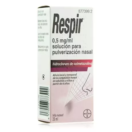 Respirar 0,5 Mg/Ml Nebulizador Nasal 20 Ml