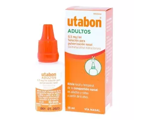 Utabon Adultos 0,5 Mg / Ml Nebulizador Nasal 15 Ml