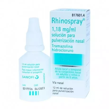 Rhinospray 1,18 Mg/Ml Nebulizador Nasal 12 Ml