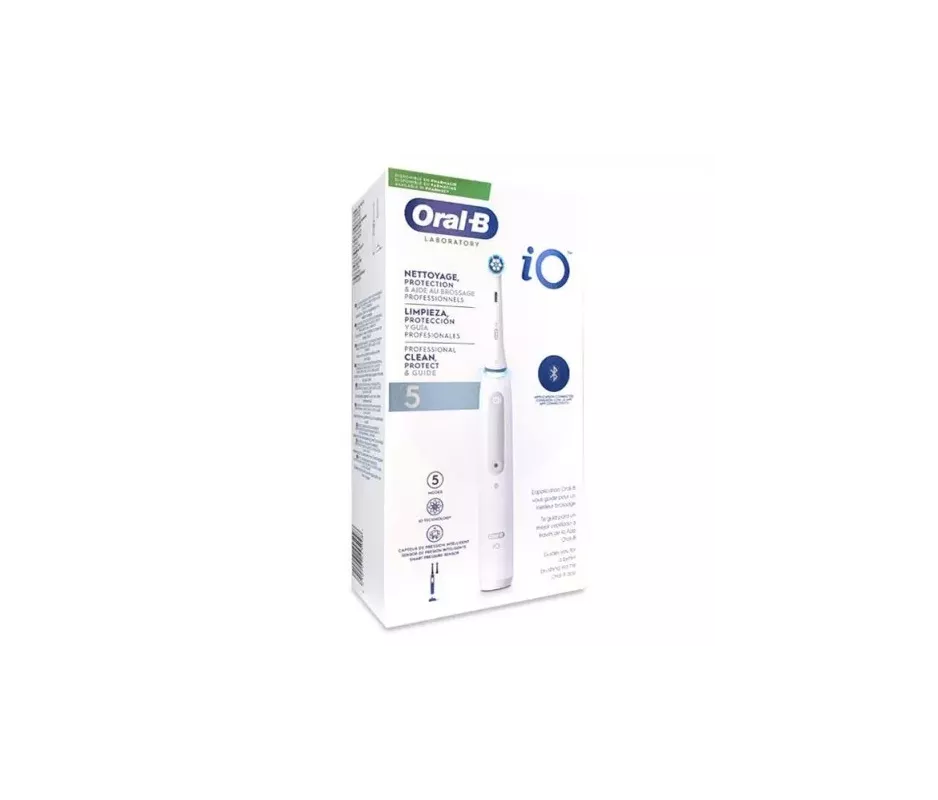 CEPILLO DENTAL ELECTRICO ORAL-B LABORATORY LIMPIEZA PROTECCION Y GUIA PROFESIONAL IO 5 1 UNIDAD