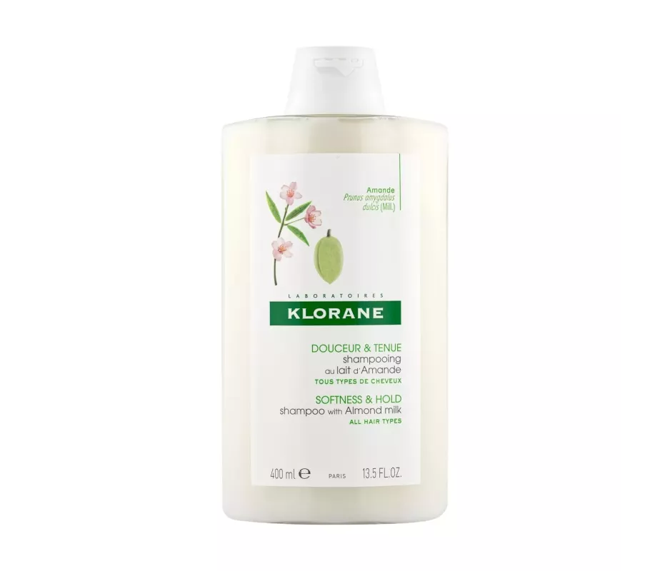 KLORANE CHAMPU A LA LECHE DE ALMENDRAS  1 ENVASE 400 ML