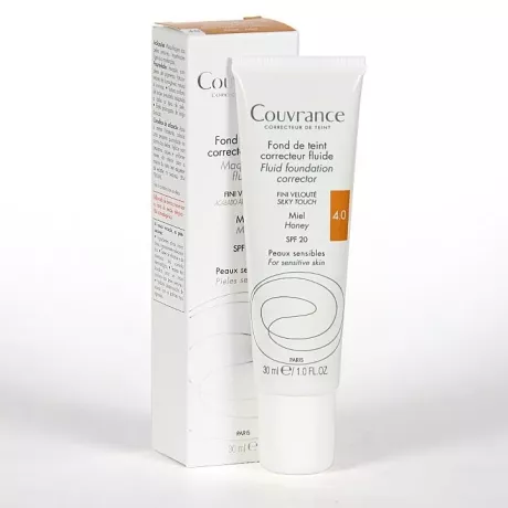 AVENE COUVRANCE FLUID MAKEUP 4.0 SPF 20 30 ML COR DE MEL