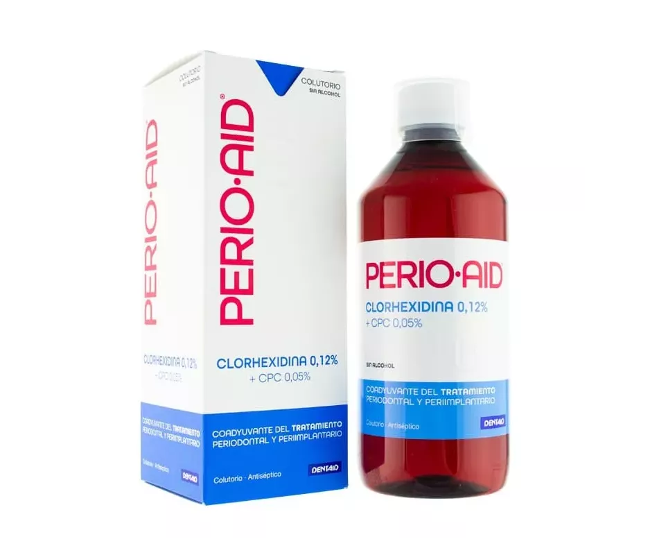 Perio Aid 0,12 tratamento para bochechos 1 recipiente 500 ml