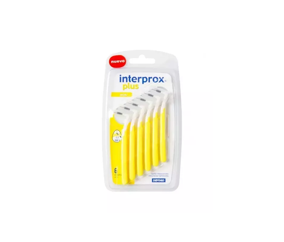 Interprox Plus Mini escova de espaço interproximal 6 unidades