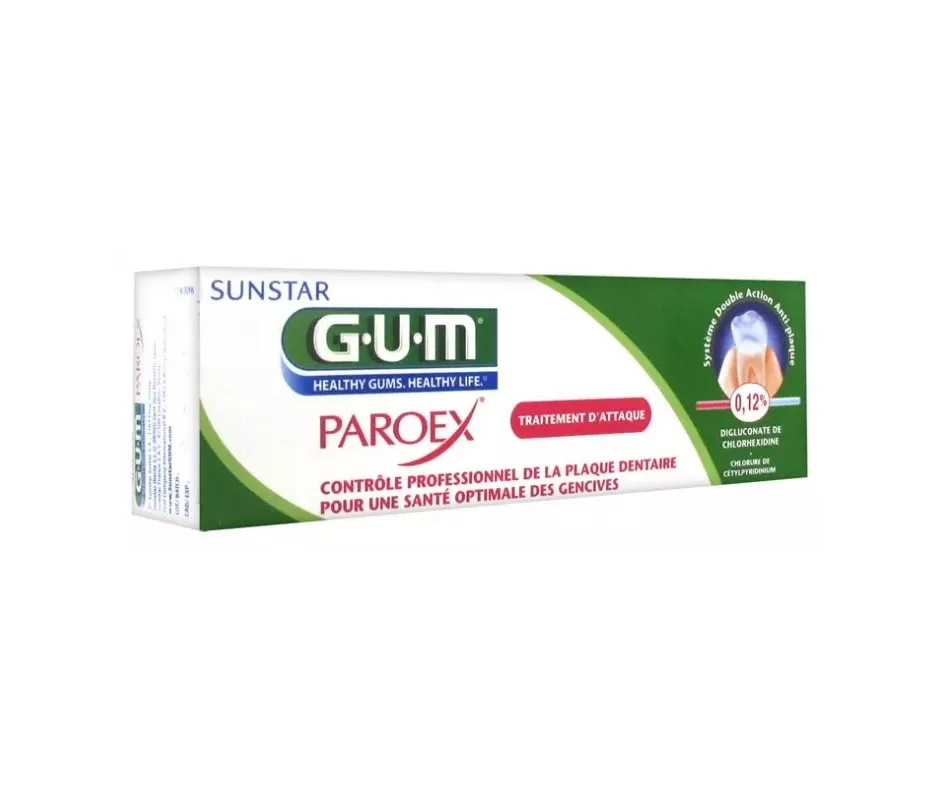 Gum Paroex Tratamiento Gel Dental 1 Envase 75 Ml