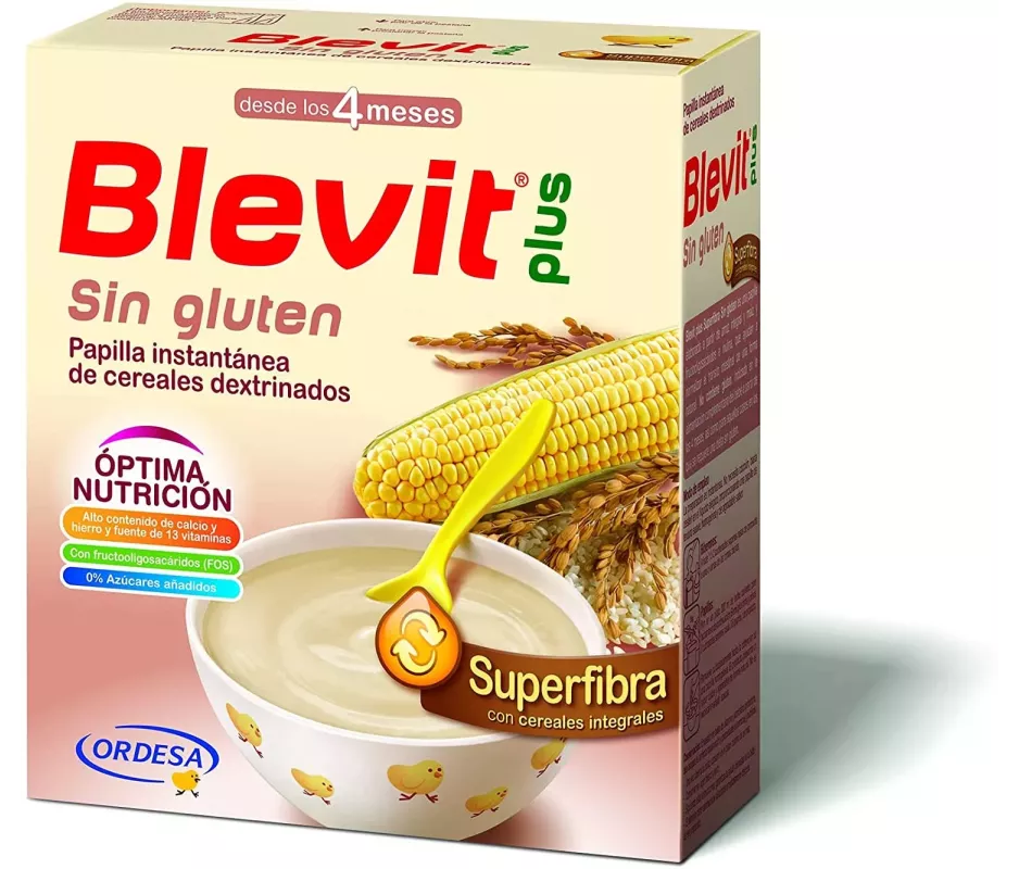 BLEVIT PLUS SIN GLUTEN  1 ENVASE 600 G