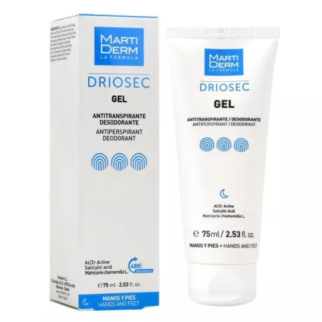 MARTIDERM DRIOSEC GEL ANTITRANSPIRANTE 1 ENVASE 75 ML