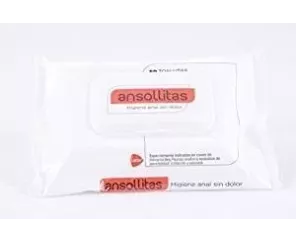 TOALHAS ANSOLLITAS ANAL HYGIENE 50 TOALHAS