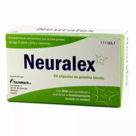 Comprar Neuralex 60 Cápsulas de Gelatina Blanda | Tufarma.online