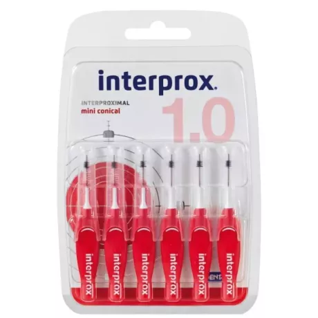 Interprox Mini escova cônica para espaços interproximais 6 unidades