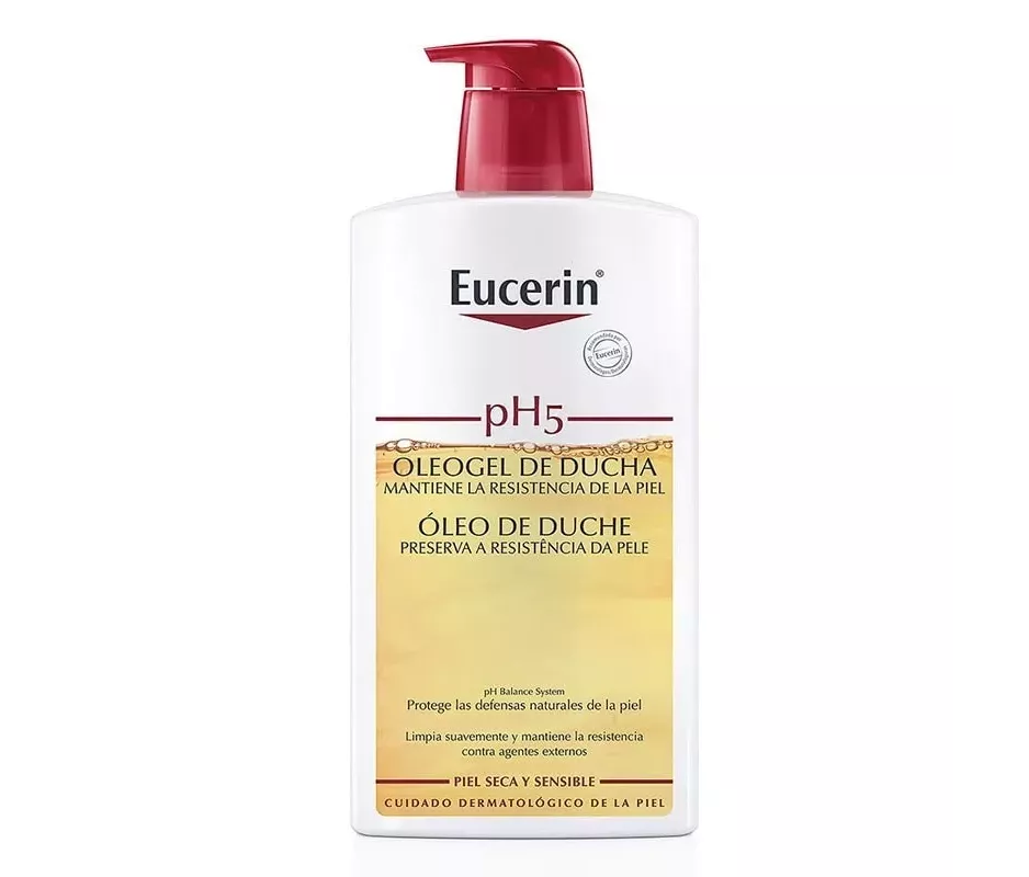 Oleogel De Ducha Eucerin Piel Sensible PH-5 1 Envase 1 L