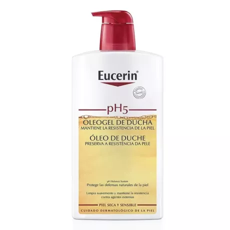 Oleogel De Ducha Eucerin Piel Sensible PH-5 1 Envase 1 L