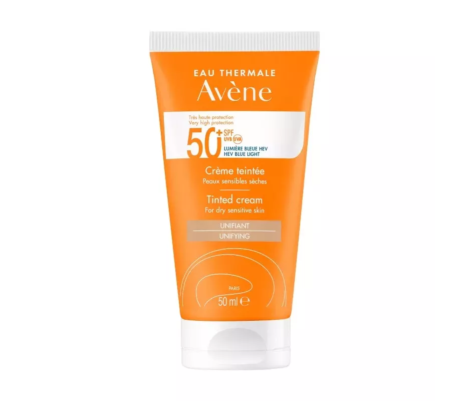 AVENE SPF 50+ CREMA MUY ALTA PROTECCION  1 ENVASE 50 ML COLOR