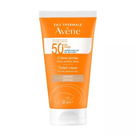 AVENE SPF 50+ CREMA MUY ALTA PROTECCION  1 ENVASE 50 ML COLOR