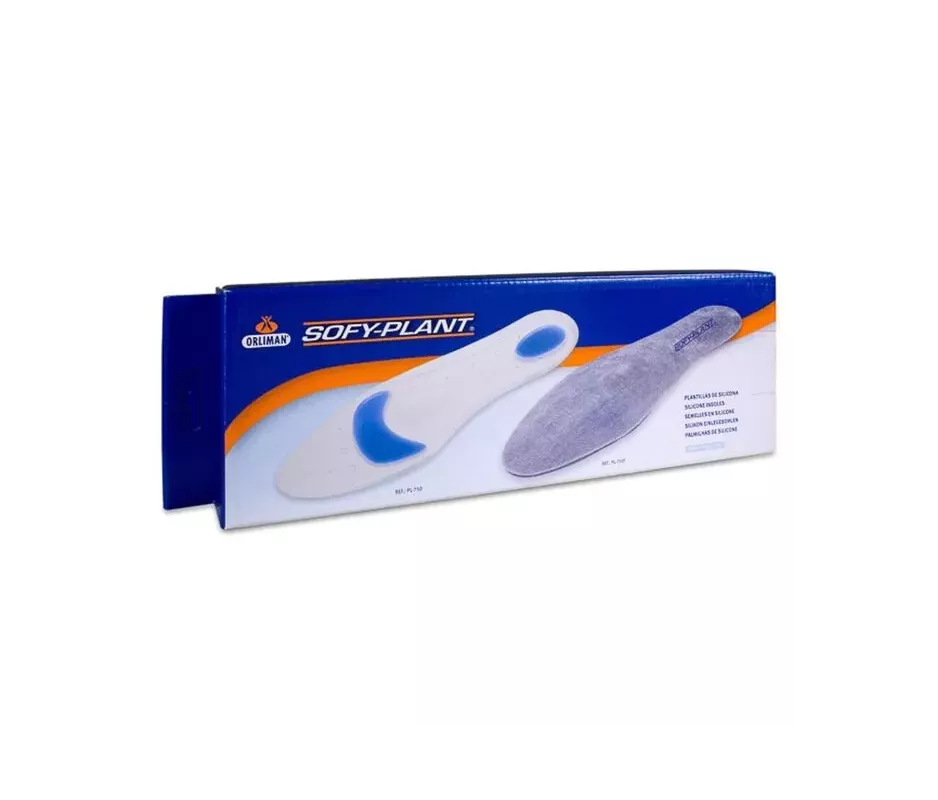 Palmilha Longa de Silicone Trans-Ar Actius By Orliman Feetpad Pl-750/5 Tamanho 5