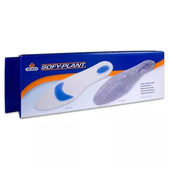 Palmilha Longa de Silicone Trans-Ar Actius By Orliman Feetpad Pl-750/5 Tamanho 5