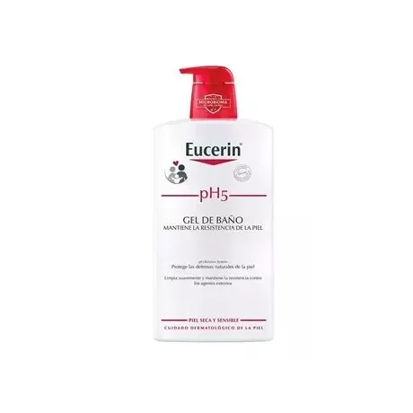 EUCERIN PIEL SENSIBLE PH-5 GEL DE BAÑO  1 ENVASE 1 L