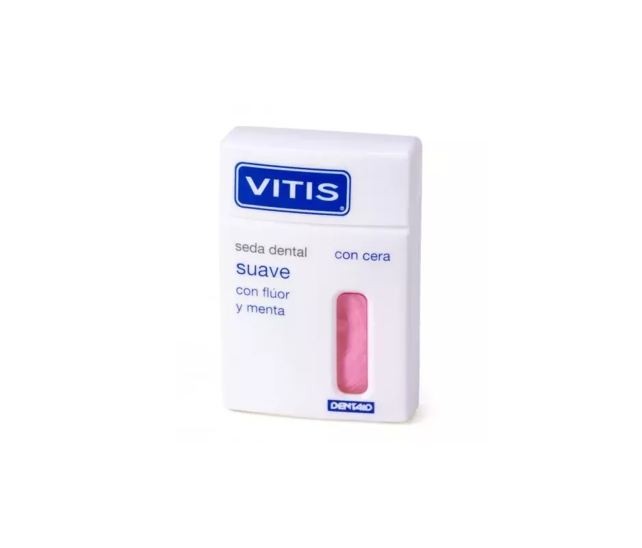 VITIS SEDA DENTAL CON FLUOR Y MENTA SUAVE  50 M