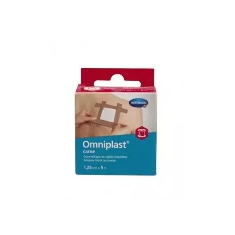 Gesso Hipoalérgico Tecido Resistente Omniplast 1 Unidade 5 M X 1,25 Cm