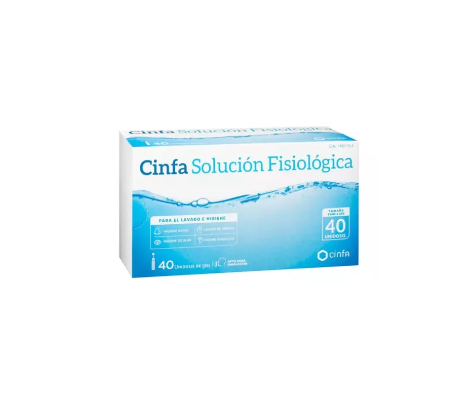 Cinfa Solução Fisiológica 30 Unidades Monodose 5 Ml