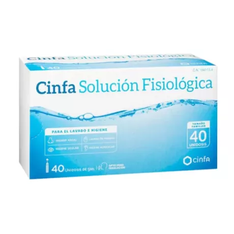 Cinfa Solução Fisiológica 30 Unidades Monodose 5 Ml