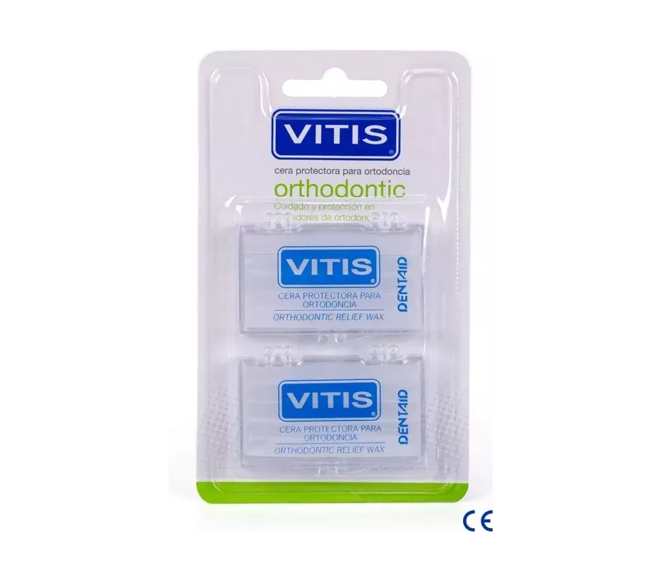 ENXERTO DE CERA PROTETORA ORTODÔNTICA VITIS ORTHODONTIC 5 STICKS