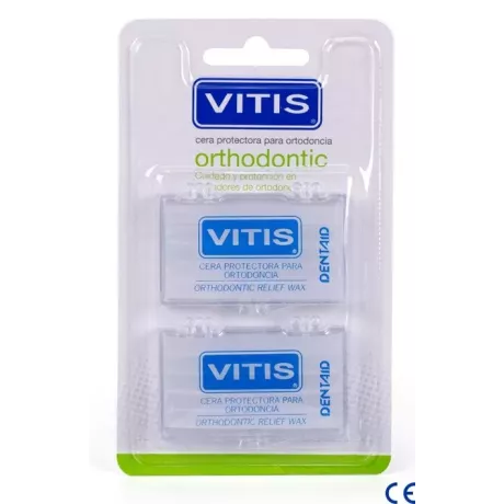 ENXERTO DE CERA PROTETORA ORTODÔNTICA VITIS ORTHODONTIC 5 STICKS