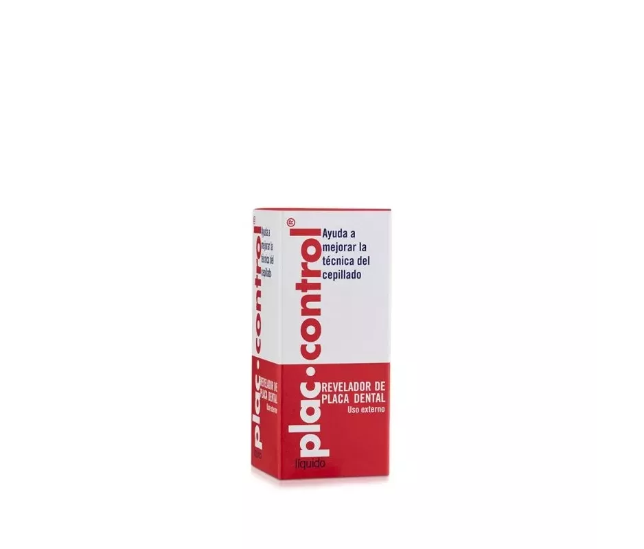 PLAC CONTROL LIQUID REVELOPER PLACA DENTAL 1 RECIPIENTE 15 ML