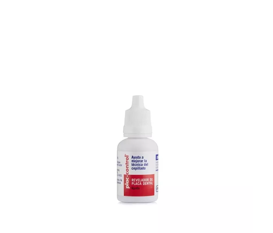 PLAC CONTROL LIQUID REVELOPER PLACA DENTAL 1 RECIPIENTE 15 ML