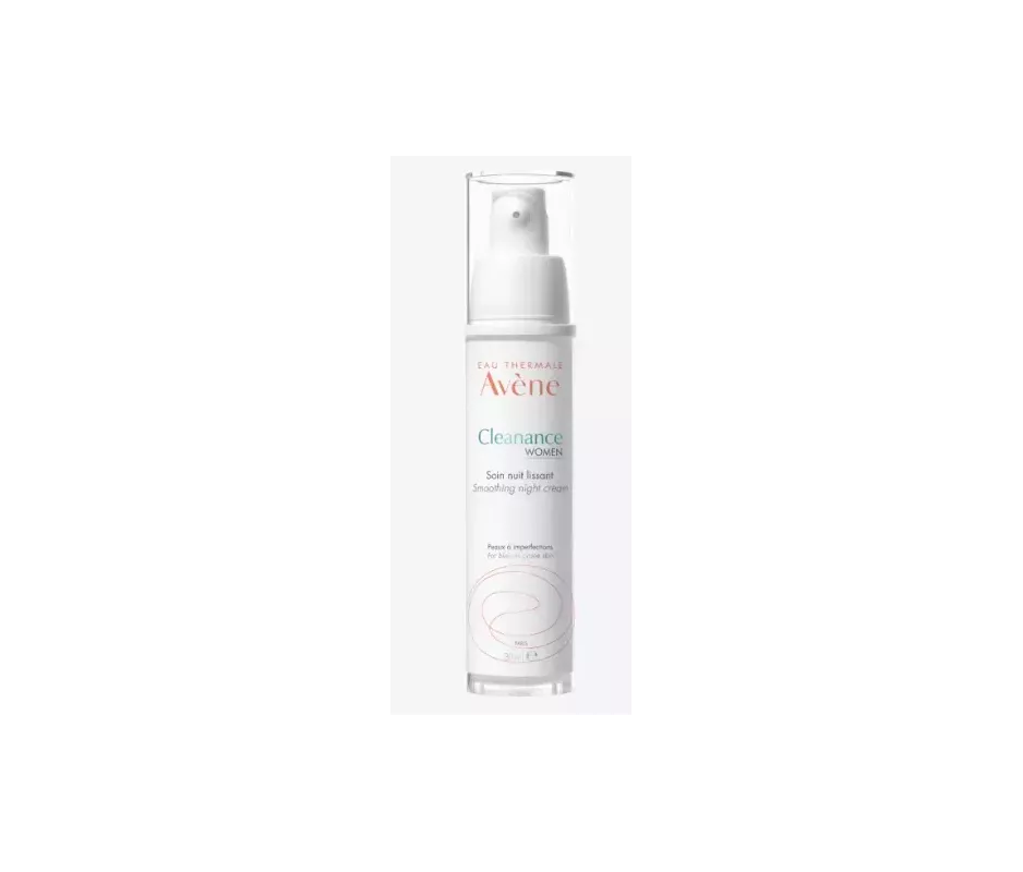 Avene Cleanance Cuidado noturno para alisamento feminino 1 recipiente 30 ml