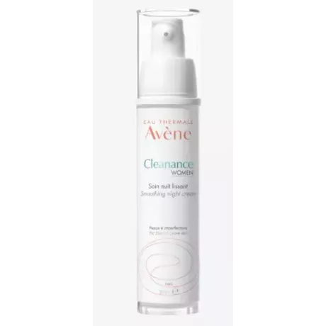 Avene Cleanance Cuidado noturno para alisamento feminino 1 recipiente 30 ml