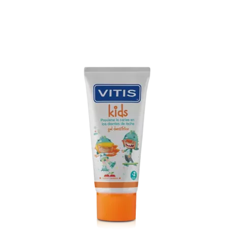 Creme dental em gel Vitis Kids 1 recipiente 50 ml