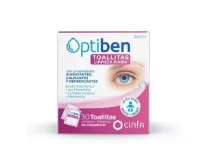 Comprar Optiben Toallita Con Locion Limpiadora | Tufarma.online