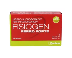 Fisiogen Ferro Forte 30 Cápsulas