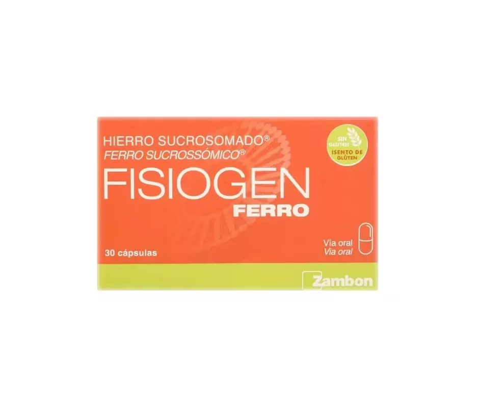 Fisiogen Ferro 30 Cápsulas