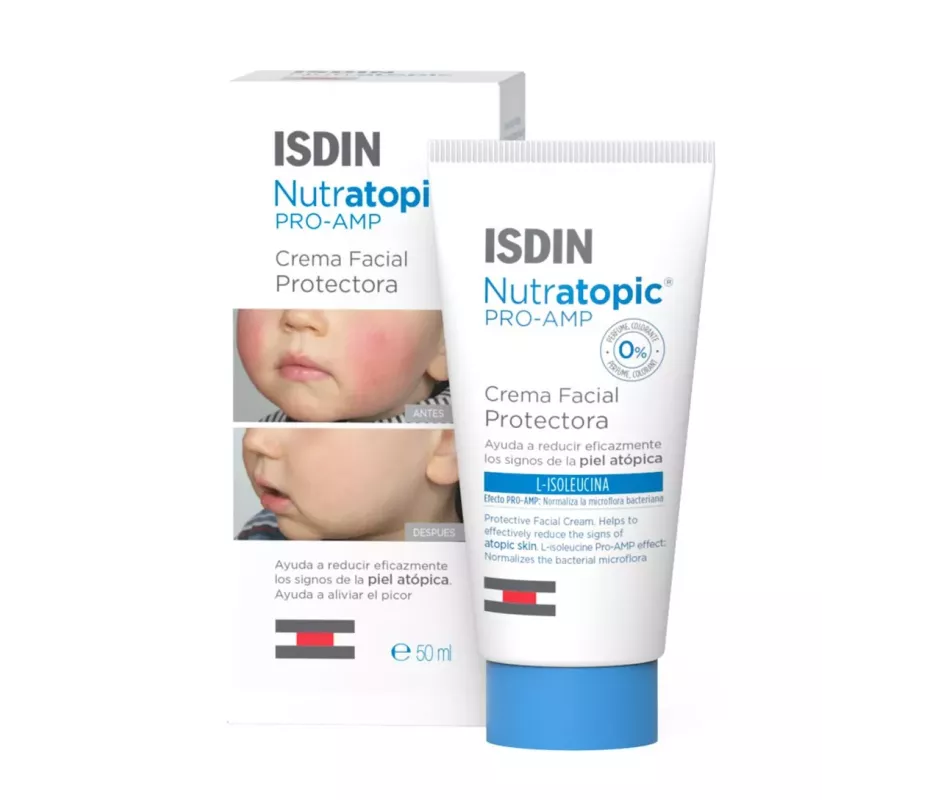 Isdin Nutratopic Pro-Amp Creme Facial Protetor 1 Recipiente 50 Ml