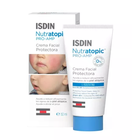 Isdin Nutratopic Pro-Amp Creme Facial Protetor 1 Recipiente 50 Ml