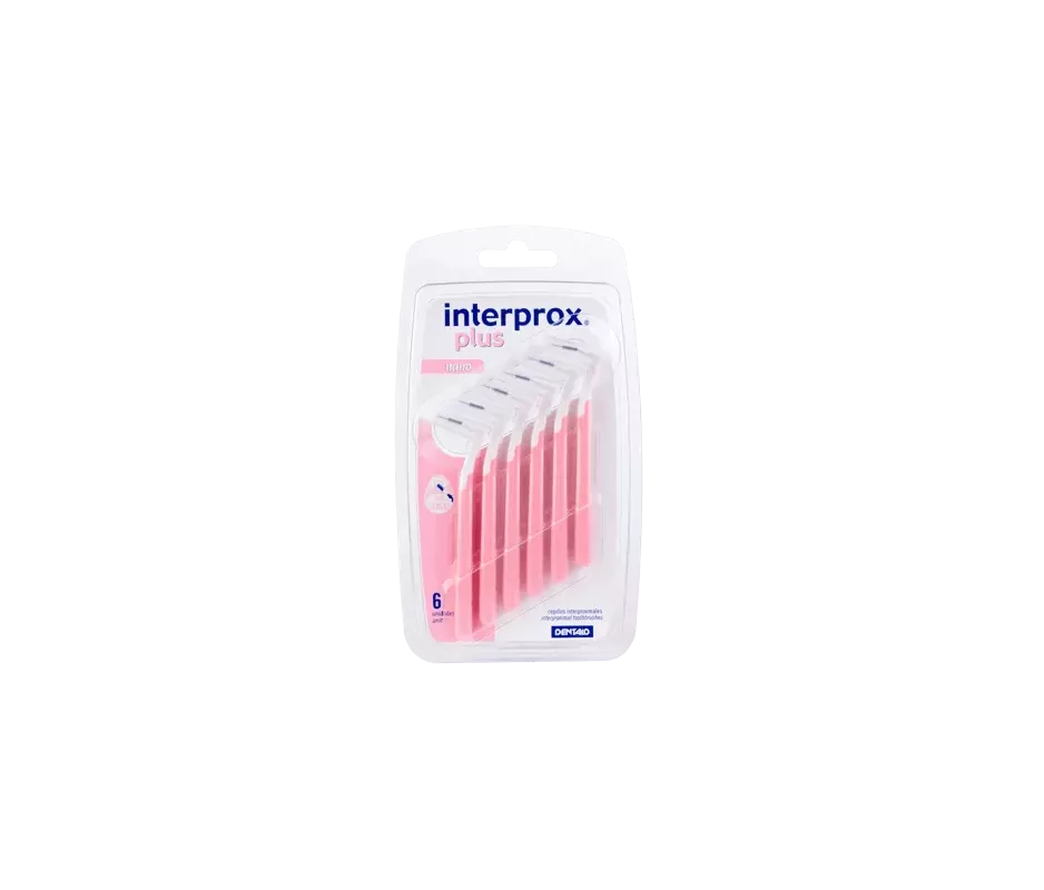 Interprox Plus Nano escova de espaço interproximal 6 unidades