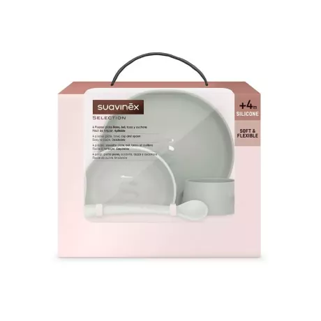 Louça Infantil Suavinex Silicone 1 Unidade Cor Intensa