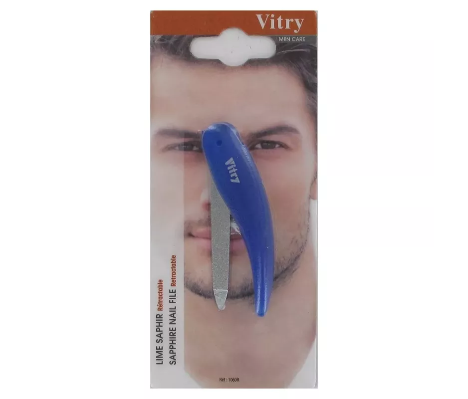 Lima de unhas de safira dobrável Vitry 1060R