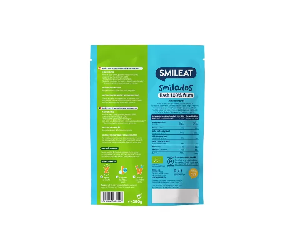Smilados Flash Pera Y Melocoton 5u Dr Brown'S