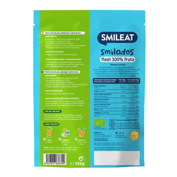 Smilados Flash Pera Y Melocoton 5u Dr Brown'S